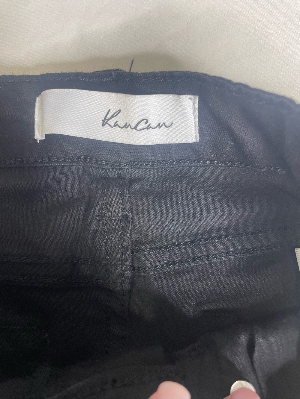 KanCan Women’s Black Distressed Skinny Jeans Size 3/25 Stretch Denim SKU028